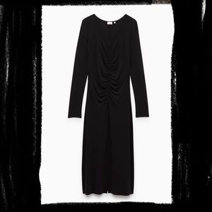 Black Aritzia Wilfred Aveyron dress xxs